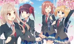 百合动漫,描绘青春校园的浪漫画卷